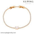 73522-Xuping Jewelry Fashion 18K pulsera de mujer chapada en oro